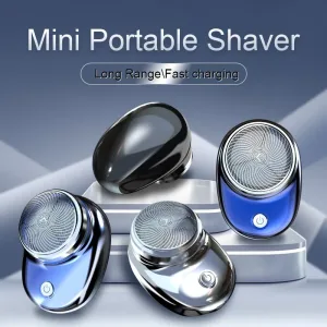 Electric Shaver Charging Mini Pocket Travel Razor Portable Wireless