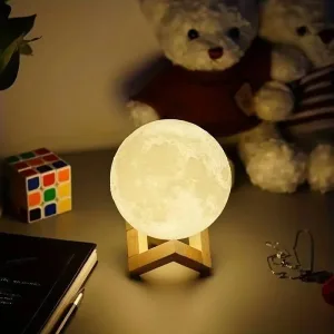 1 LED Moon Light Galaxy Light, DIY Moon Night Light,
