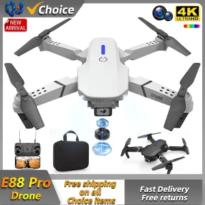 E88Pro RC Drone 4K Professinal With 1080P Wide Angle HD