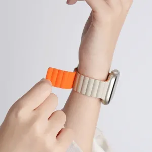 Magnetic Strap For Apple Watch Bands 45mm 38mm 49mm 40mm 42mm 41mm Silicone