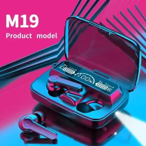 M19 Bluetooth Headset Wireless Tws Gaming Support Noise-cancelling