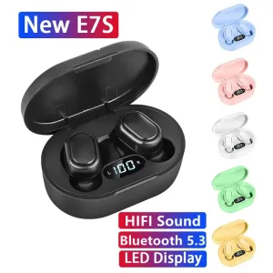 E7S TWS Wireless Headphones Bluetooth Earphone Control Sport Headset