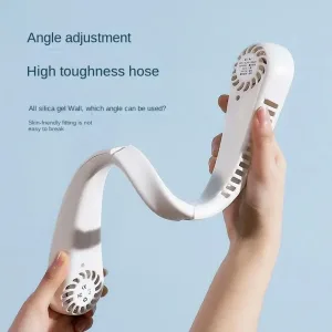 1PC Fan Long Endurance Mini Neck Portable No Bladeless Hanging
