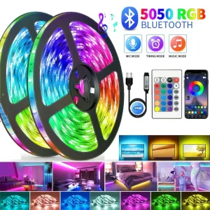 5V Usb Led Lights For Room 5050 Rgb Led Strip 5 10
