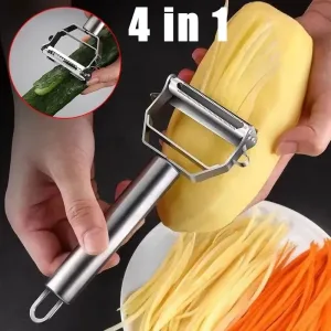 4in1 Peeler Multifunction Grater Julienne Peeler Vegetable Fruit