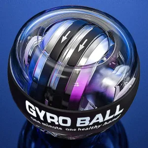 LED Wrist Ball Power Trainer Ball Auto-Start Gyroscopic Arm Hand