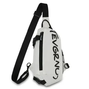 Autumn and Winter Nylon Chest Bag Trendy and Fashionable Women's