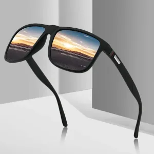 Vintage Square Polarized Sunglasses Men Women Luxury Designer