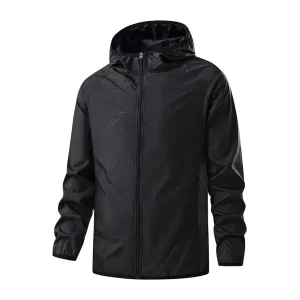 LNGXO Men Women Hiking Jackets Waterproof Sun Protection Windbreaker