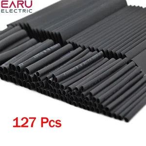 127Pcs Heat Shrink Tube Sleeving Tubing Assortment Kit Electrical