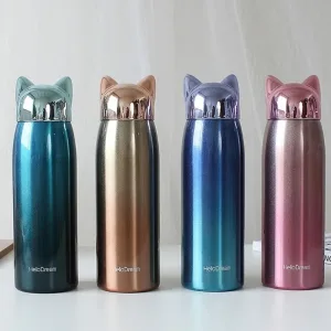 300ml Personalized Mug Steel Water Bottle Small Coffee Thermos Cup
