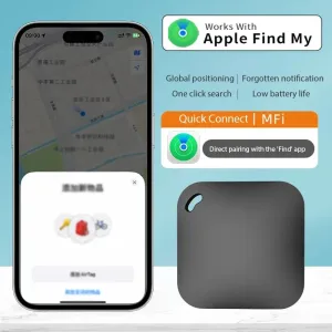 Smart Bluetooth GPS Tracker Work with Apple Find My APP ITag Anti